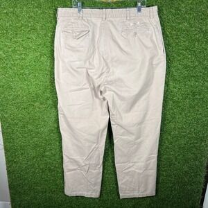 Polo Ralph Lauren Mens Hammond Pant Khaki Cotton Pleated Chino Trousers